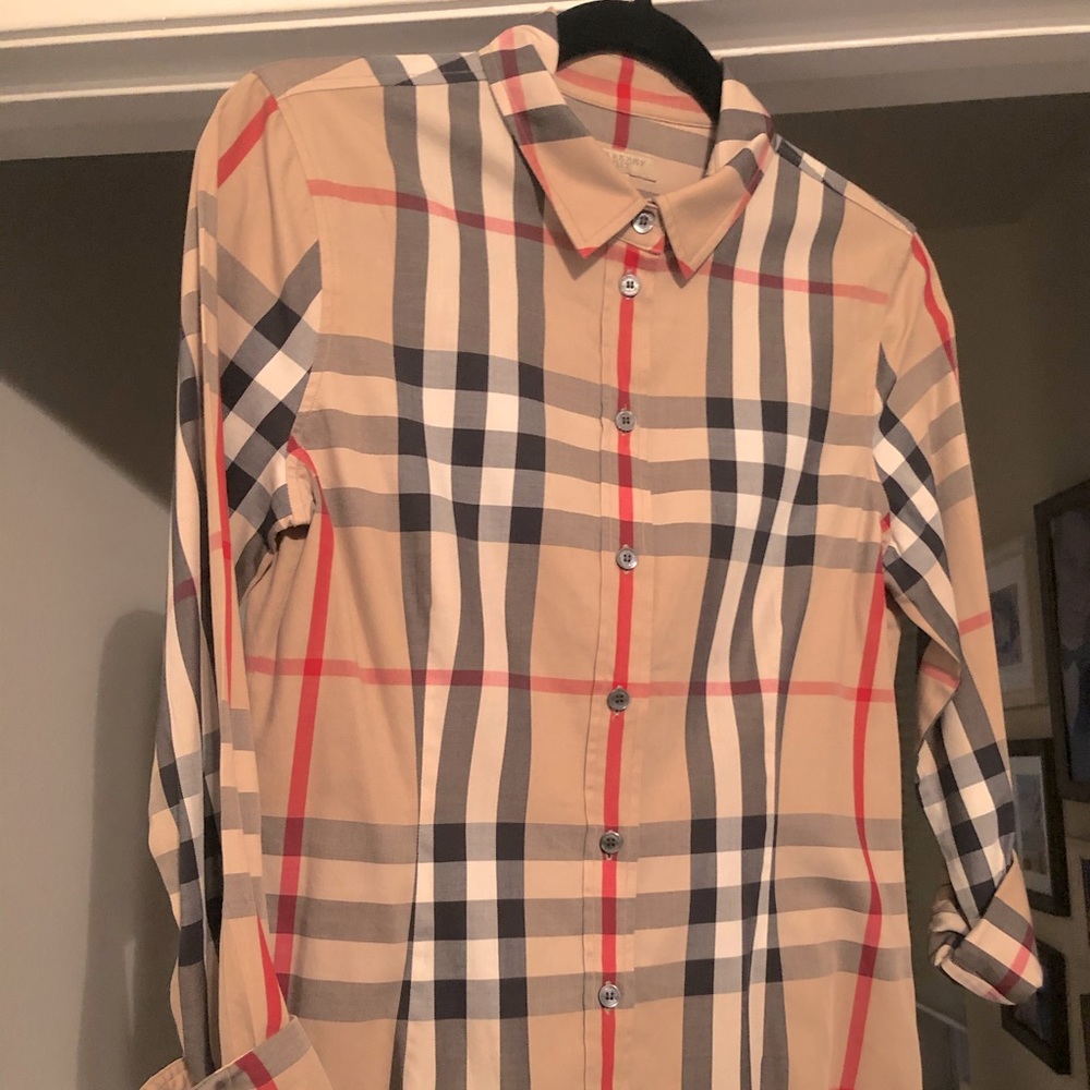 Burberry Button-Down Collared Shirt - image 5